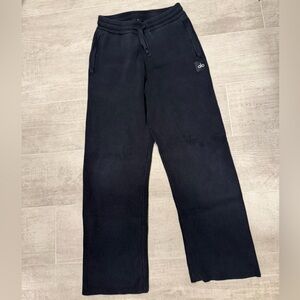 ALO Black Wide Leg Sweatpants